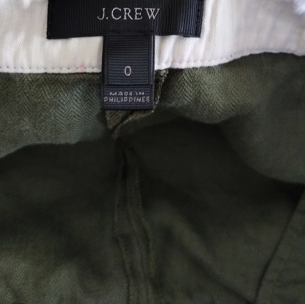 J. Crew Dark Green Women's Skorts 0